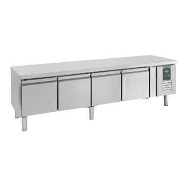 Table réfrigérée 650 mm haute 4 portes - Combisteel