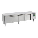 Table réfrigérée 650 mm haute 4 portes - Combisteel