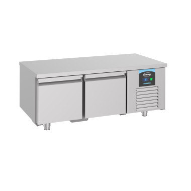 Table réfrigérée H 600 mm 2 portes - Combisteel