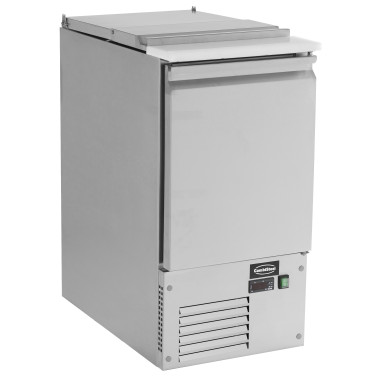 Saladette réfrigérée professionnelle 1 porte - Acier inoxydable - Température +2/+8°C - Combisteel