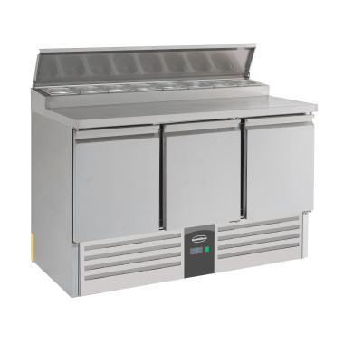 Saladette réfrigérée 3 portes - Combisteel