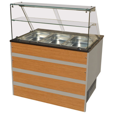 Buffet réfrigéré 3 x GN 1/1 - Combisteel