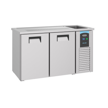 Refroidisseur de bière 2 portes acier inox - Combisteel