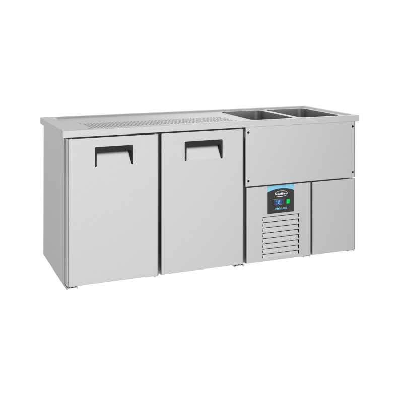 Refroidisseur de bière 2 portes inox - Combisteel