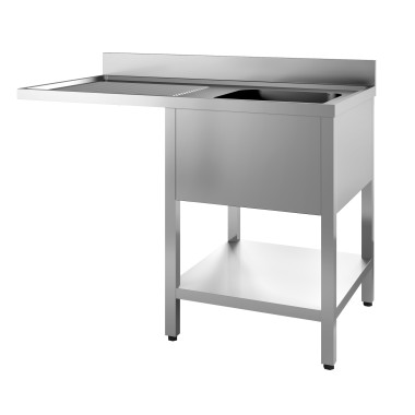 Bloc évier droite - lave-vaisselle gauche1200x700 - Combisteel