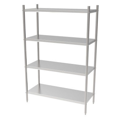Étagère démontable 4 niveaux 1500x500x1800 - Combisteel