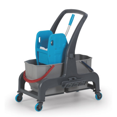 Chariot de lavage et essoreuse procart jet 720s - Combisteel