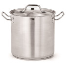 Marmite avec couvercle 6.3 litres - diam 20 - Combisteel