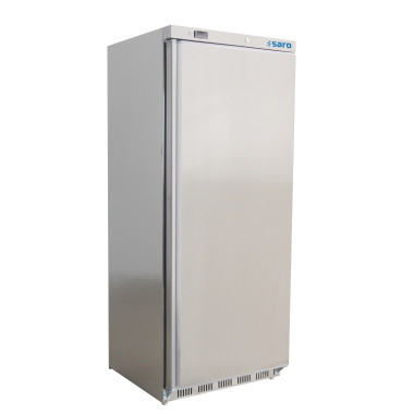 Congélateur inox 620L ventilé avec contrôle numérique et 3 tablettes réglables - Saro