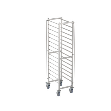Chariot débarrassage démontable 2/1GN - Combisteel