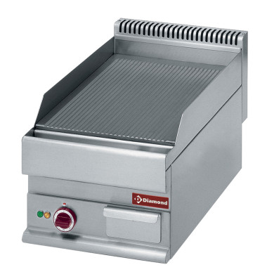Plaque de cuisson gaz rainurée - Diamond  au meilleur prix sur Restock CHR