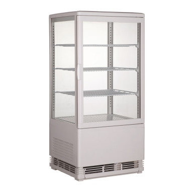 Vitrine réfrigérée 68 litres blanc - Combisteel