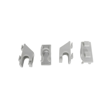 Set 4 clips blanc - Combisteel