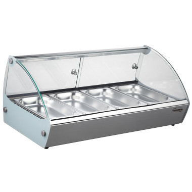 Vitrine chauffante 4 x 1/3 GN - Combisteel