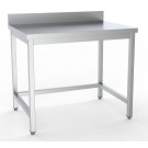 Plan de travail ouvert bord relevé - Combisteel