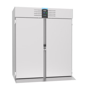 Réfrigérateur professionnel 1400L en acier inox 2 portes refroidissement renforcé - Combisteel