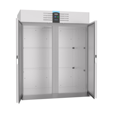 Congélateur professionnel 1400L en acier inox mono block 2 portes -10/-20°C LED verrouillable - Combisteel