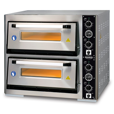 Four à pizza électrique double 2x 6 - Combisteel