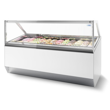 Vitrine à crème glacée millenium 20 - Combisteel
