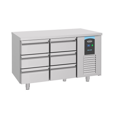 Table réfrigérée 6 tiroirs Energy line - Combisteel