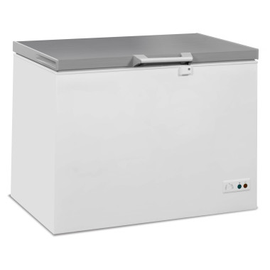 Congélateur bahut couvercle en inox 305 l - Combisteel