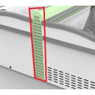 Connexion pour Congélateur bahut côté blanc pour îlot sans élément de la tête - Combisteel