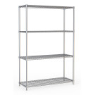 Étagères 4 niveaux 1200 démontable - Combisteel