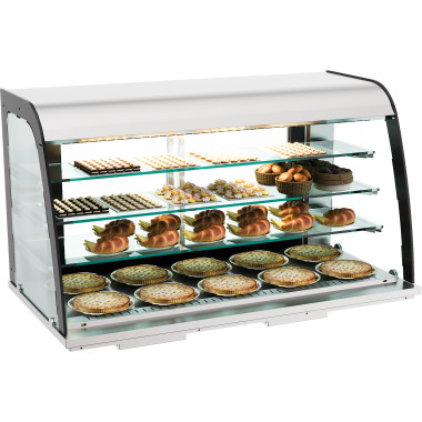 Drop-in vitrine neutre 155l ouvert - Combisteel