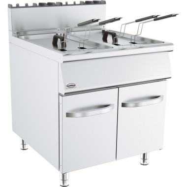 Friteuse à gaz 2x19l - Combisteel