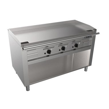 Grill Teppanyaki - Gaz - 3 zones - 17.4 kW - Température 240°C - TED3/140 G - Saro  au meilleur prix sur Restock CHR
