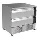 Table réfrigérée/congélateur 2 tiroirs 4x 1/1gn - Combisteel