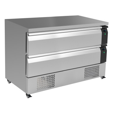 Table réfrigérée/congélateur 2 tiroirs 6x 1/1gn - Combisteel
