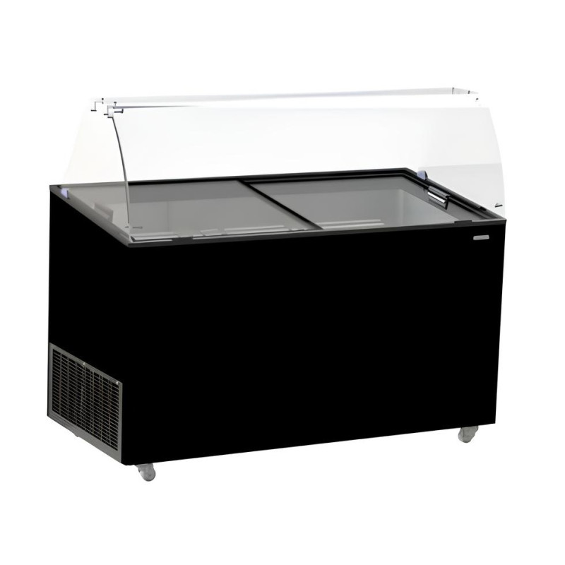 Vitrine à crème glacée pour 12 bacs de 5 l  - Combisteel