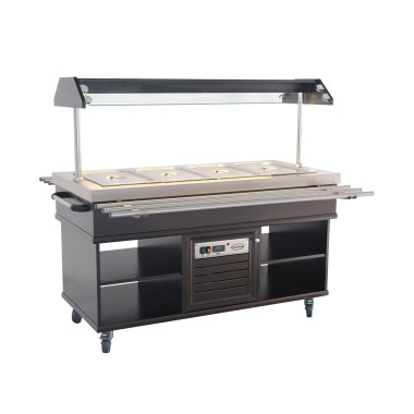 Buffet réfrigérée livré sans bac gn 4/1 - Combisteel