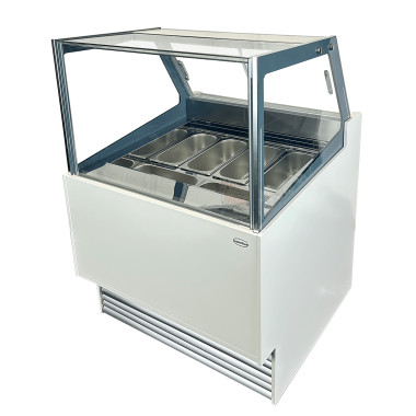 Vitrine à crème glacée Komodo 6x5l - Combisteel