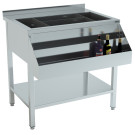 Bar à cocktails sans évier - 900 mm - Combisteel