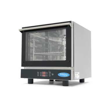 Four à vapeur combiné professionnel 4 x GN 2/3 - Écran digital - Idéal pour cuisines CHR - Maxima  au meilleur prix sur Restock 