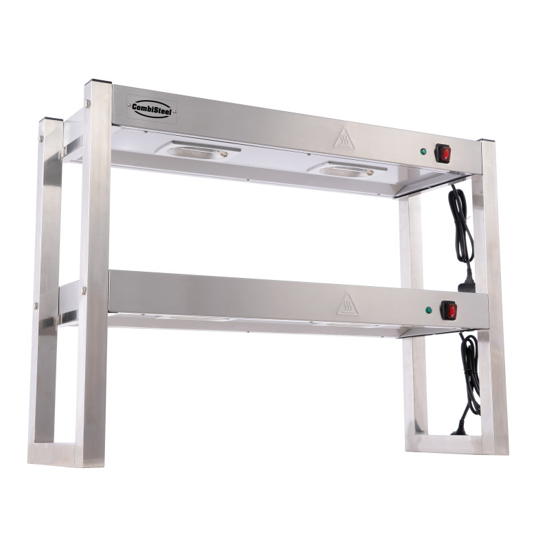 Etagère halogène chauffante 2 niveaux - Combisteel