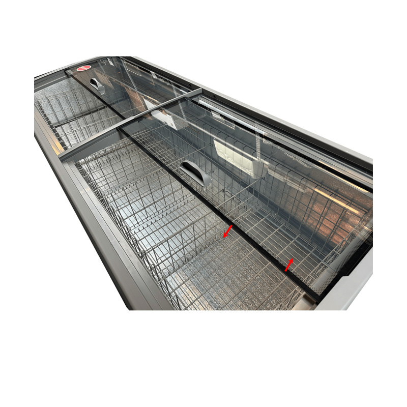 Congélateur vitré pour supermarché 2500 dégivrage automatique - Combisteel