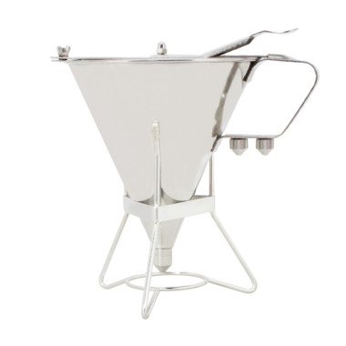 Entonnoir à piston 1.6 litres avec doseur - Combisteel