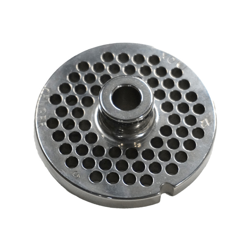 Plateau à trous de 5mm pour hachoir 12 de 90kg/h - Combisteel