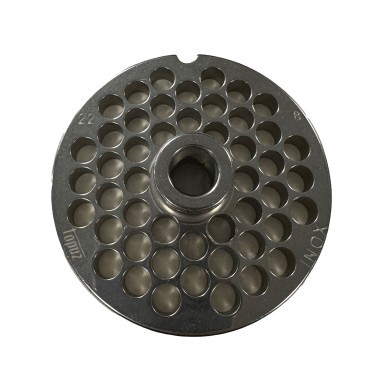 Plateau à trous de 8mm pour hachoir 22 de 450kg/h - Combisteel