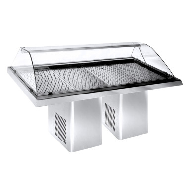Vitrine réfrigérée pour Poissons 2.3 - Combisteel
