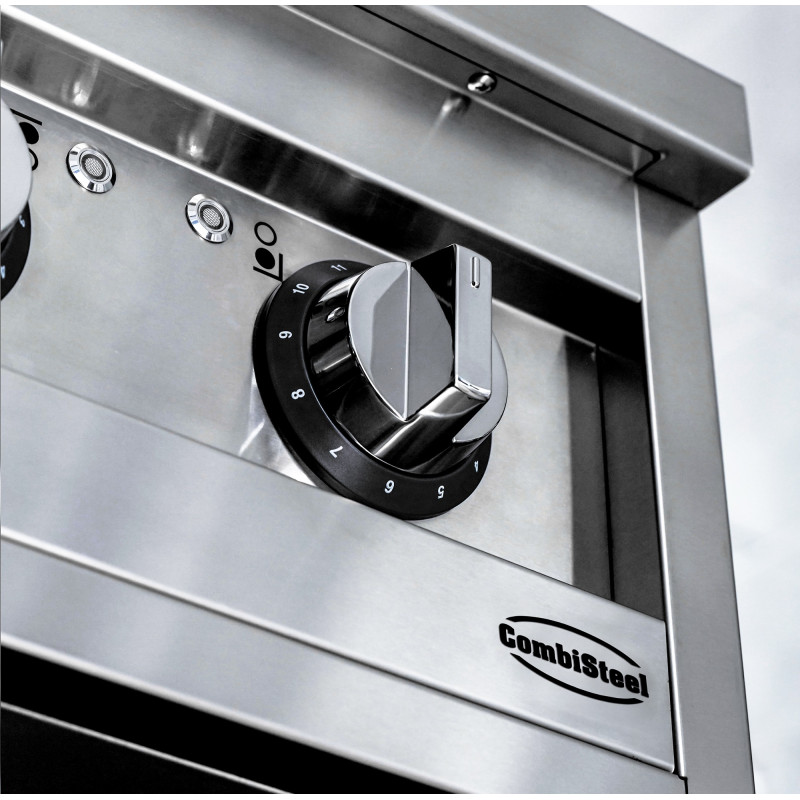 Cuisinière à induction 2 feux sur meuble - Combisteel