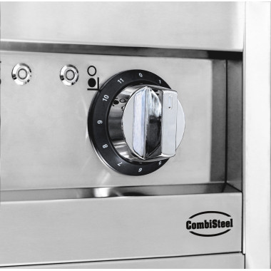 Cuisinière à induction 2 feux sur meuble - Combisteel