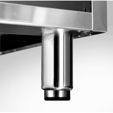 Cuisinière à induction 2 feux sur meuble - Combisteel