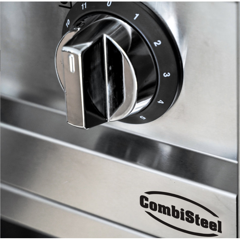 Cuisinière à induction 2 feux sur meuble - Combisteel
