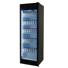 Réfrigérateur noir porte en verre PIB 360R - Température +1/+9 - 354 l - Combisteel