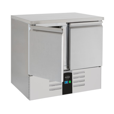 Table réfrigérée positive 2 portes Energy line -Evaporateur -257 l - Combisteel