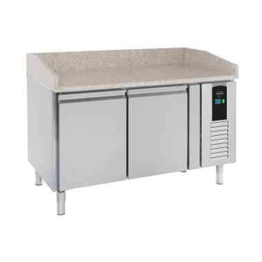 Table réfrigérée pour pizza 2 portes Energy line 1510x800x1000 mm - 268 l - Combisteel